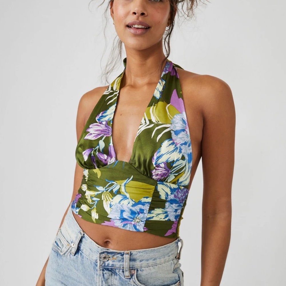Free People Seraphina Halter Top